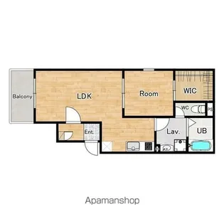 オガールコートナカモズ【302号室】の間取り