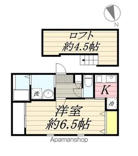 レガリータ室見Ⅰ【103号室】の間取り