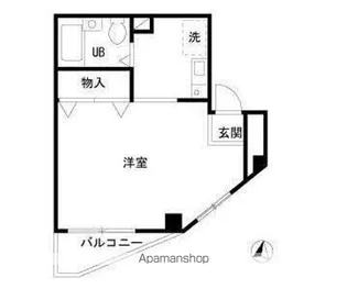 シティハウス東久留米【302号室】の間取り