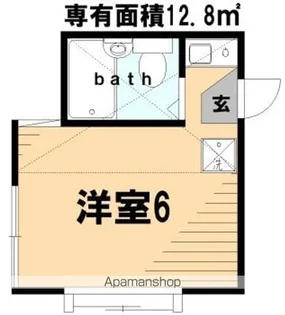 エルハイム鶴見【2階】の間取り