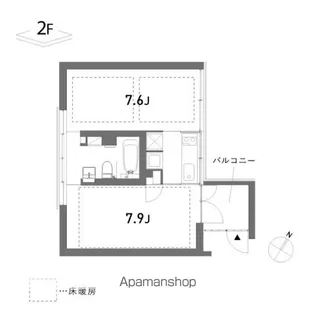 THYME【2階】の間取り