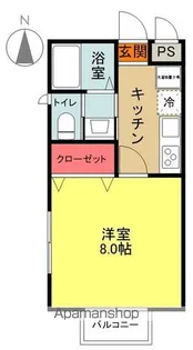 らむフラット【A5号室】の間取り