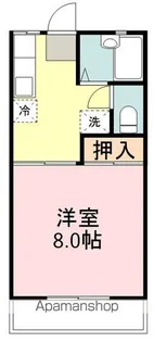 ヘミングウェイA【2階】の間取り