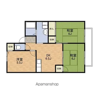 リヴェルテ【2202号室】の間取り