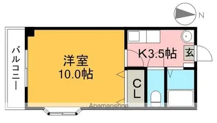 アークジュネス【2階】の間取り