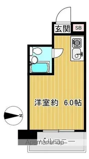 VIF藤沢【208号室】の間取り