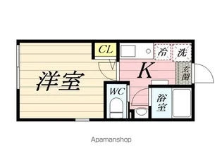 (仮称)平安町二丁目アパートメント【105号室】の間取り