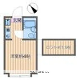 綾瀬パークハイム【2階】の間取り