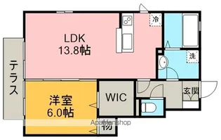 サンモール(川越) A【1階】の間取り