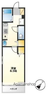 エスポワールⅡ【1階】の間取り