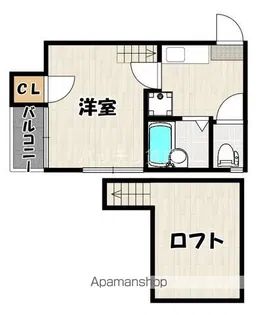 メゾン ド 向日葵【1階】の間取り