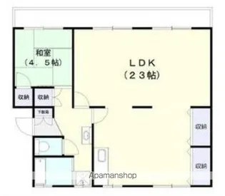 ガーデンプレイス神栖【5階】の間取り