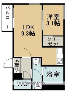 REGALEST連坊【2階】の間取り