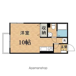 グリーンテラス多摩【1階】の間取り