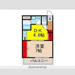 WellsHall【1階】の間取り