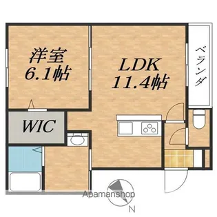 CLOTHO【1階】の間取り