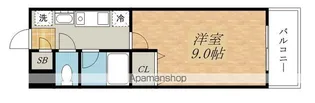 セコンダリー谷畑【2階】の間取り