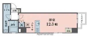 アムス四谷三丁目【5階】の間取り