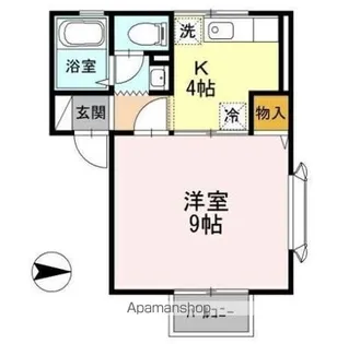 ベルティストン【2階】の間取り