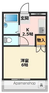 メゾンフェアリー【3階】の間取り