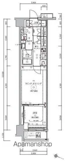 ベルシード板橋本町プレミアⅡ【4階】の間取り