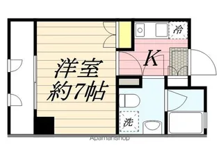 アンキナーズ唐人町【4階】の間取り