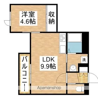 Evergarden千種II【1階】の間取り