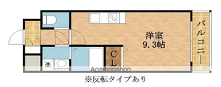 エクセレント上新20【3階】の間取り