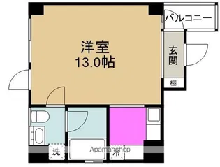 SENSE UMEKITA【6階】の間取り