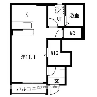 T・MハウスⅢ【103号室】の間取り