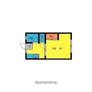 サザンハイツ春日【2階】の間取り