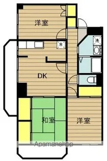 サニーパーク壱番館【4階】の間取り