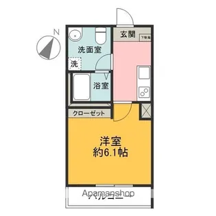 AXIS Hanno【2階】の間取り