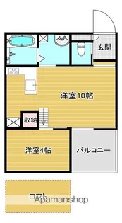 LARGO【B103号室】の間取り