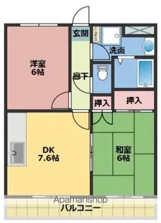 コンフォール高須【2階】の間取り