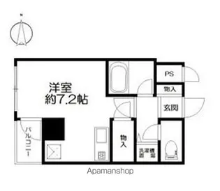 リエス支倉町【502号室】の間取り