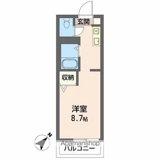 セレソン C棟【2階】の間取り