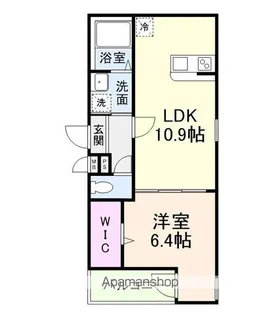 フジパレス今川II番館【3階】の間取り