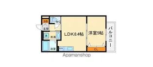 ティアラ豊川【203号室】の間取り
