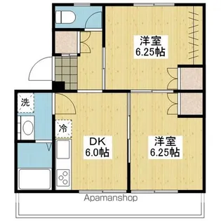 アルト堀江1号棟【1階】の間取り