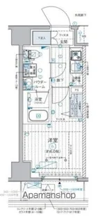 GENOVIA西横浜(ジェノヴィア西横浜)【7階】の間取り