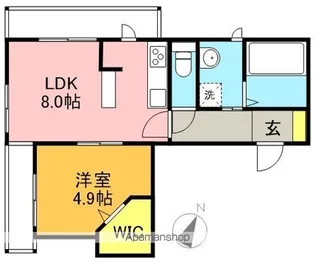 東京都杉並区和泉1丁目【マンション】の間取り