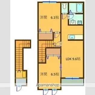スタンパレス・キララ【2階】の間取り