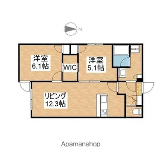 quador noie 今池【4階】の間取り