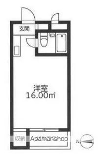 ラ・レジダンス・ド・アルボレ【505号室】の間取り