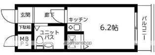 ナイスアーバン大和【1階】の間取り