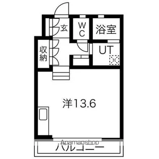 Cubell本山【3階】の間取り