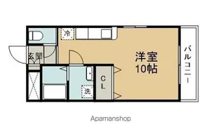 ガーデンハイツⅡ【2階】の間取り