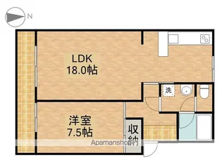 マンションカメリアⅠ【3階】の間取り