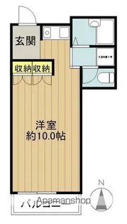 MフラッツⅠ【2階】の間取り